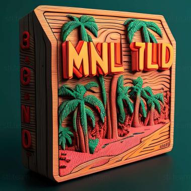 3D model Hotline Miami game (STL)